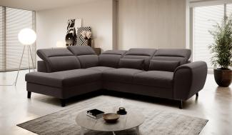 Wohnideebilder Noble Dunkelbraun Ecksofas & Eckcouches CO-NOB-LT-22FL