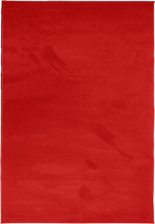 vidaXL Teppich OVIEDO Kurzflor Rot 120x170 cm 375622