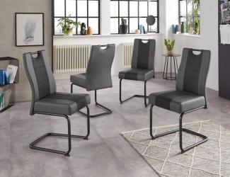 HELA Esszimmerstuhl Erika S (Set, 4 St), 2 oder 4 Stück, komfortable Federkern Polsterung, Freischwinger
