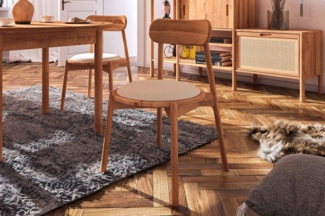 Esszimmerstühle Massivholzstühle SAGA 8er-Set Buche Massivholz