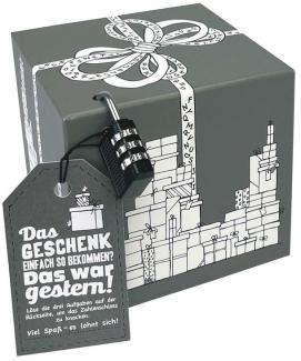 SURPRISA Geschenkbox Rätselbox, Personalisierte Geschenkideen / Das Geschenk einfach so - war gestern!