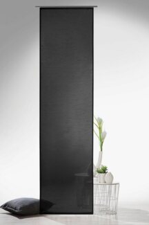 Weckbrodt Schiebegardine Klara (1 St), Paneelwagen, halbtransparent, Raumteiler, Wildseiten - Optik, halbtransparent, Store