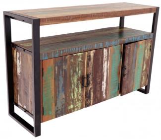 Kommode Retro 140x90x45 aus recyceltem Mangoholz