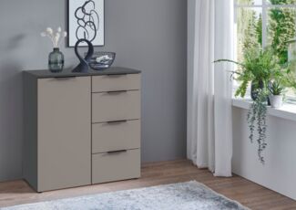 Wimex Kombikommode Oxford by fresh to go, mit Schubladen, in 2 Größen (81 oder 135cm breit, 92cm hoch, 41cm tief), Mit Soft-close Beschlägen, Kommode Made in Germany