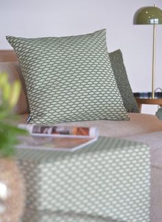 H.O.C.K. Dekokissen Nalou, Sofakissen inkl. Füllung, 50x50cm, Dekokissen, gemustert