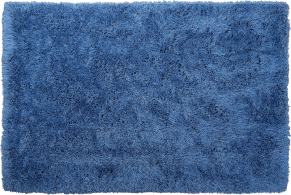 Teppich blau 140x200 cm Shaggy CIDE