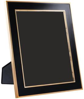 Casa Padrino Tisch-Bilderrahmen 6er Set Schwarz / Gold 25 x H. 30,5 cm - Luxus Deko Accessoires