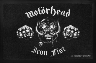 Rockbites - Fußmatte Türmatte "Motörhead - Iron Fist Warpig" Nr. 186 (101012)*