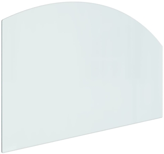 vidaXL Kaminofen Glasplatte 100x60 cm 324148