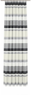 Wirth Vorhang Novara, Kräuselband (1 St), blickdicht, Jacquard