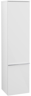 VILLEROY & BOCH VENTICELLO Hochschrank 40 cm, Weiß, Griff Chrom, Türanschlag rechts