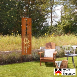 HOME DELUXE Sichtschutz aus Qualitätsstahl AURELIA - Made in Germany