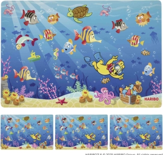 Ritzenhoff & Breker Haribo Seaworld Tischset 45 x 30 cm 4er Set - DS