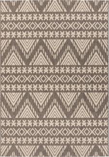 Outdoorteppich Kihapai 200 Beige 200 x 290 cm