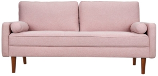 OUNUO Sofa 2-Sitzer Modernes Polstersofa 3-Sitzer Couch m. 2 Kissen und Armlehnen