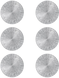 Zeller Present Platzset, (Set), feierlichen Look