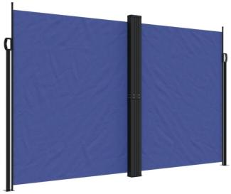 vidaXL Seitenmarkise Ausziehbar Blau 200x600 cm 4004656