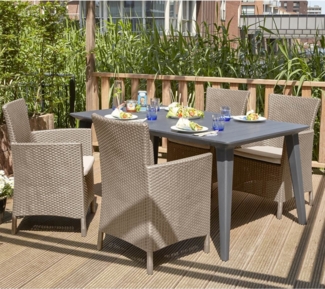 Keter Gartensessel Iowa Cappuccino 215519 408945