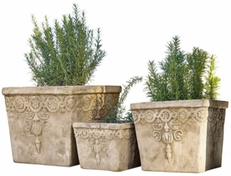 Mirabeau Übertopf Übertopf 3er Set Bissone terrakotta