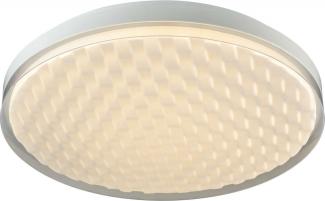 ESTO Deckenleuchte LED Wohnzimmer Schlafzimmer Deckenlampe rund 50 cm 746003