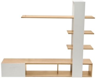XDeer Wohnwand Wohnwand mit TV-Schrank Wohnzimmermöbel-Set TV Wohnwand Set, Wohnzimmermöbel-Set 180 x 33,5 x 151,5 cm