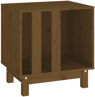 Hundehütte 50 x 40 x 52 cm Massivholz Kiefer , Honigbraun