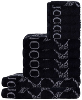 JOOP! Handtuch Handtuch Set, 10-tlg. - Cornflower, 2x Duschtuch, Frottier (Set, 10-St)