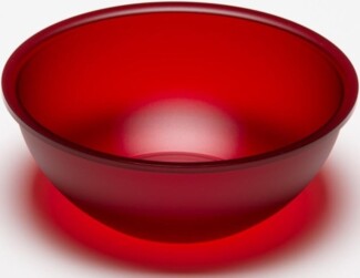 G.F. Heim Söhne Salatschüssel aus Acrylglas satiniert cherry 420-49