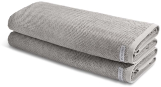 Ross Selection 2 tlg. Frottier-Set - 2 X Saunatuch (80 X 200cm) - 540 g/m2 - Flanell