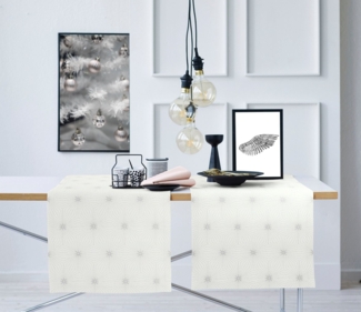 APELT Tischläufer 4710 CHRISTMAS GLAM, Weihnachtsdeko, Weihnachten (1-tlg), Lurex-Jacquardgewebe