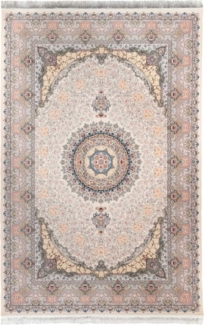 Morgenland Orientteppich - Rejina - rechteckig - 225x150 - Creme