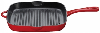 Grillpfanne hoch, quadratisch rot