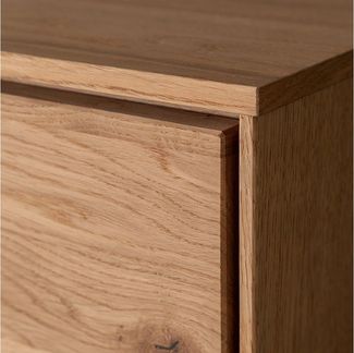 Lomadox Garderoben-Set AVESTA-06, (Spar-Set, 5-St, Garderobenbank Paneel Garderobenschrank Spiegel Schuhschrank), in Eiche teilmassiv, grifflos