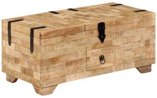 vidaXL Couchtisch Massivholz Mango 80x40x35 cm 247327