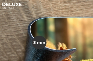 MuchoWow Platzset Eichhörnchen - Nuss - Gras, (6-St), Platzsets, Tischset, Abwaschbar, Tischsets, Platzdeckchen