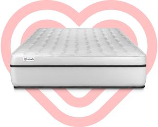 VITAL SPA matratze 105x190 cm, Rückstellschaum, Härtegrad 4, Höhe : 24 cm, 3 Komfortzonen