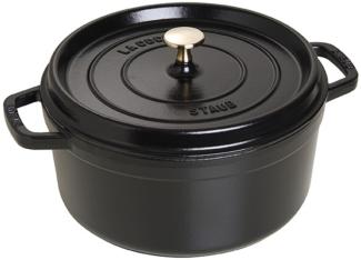 STAUB Cocotte Bräter nClassic Gusseisen 5 l Ø26cm schwarz