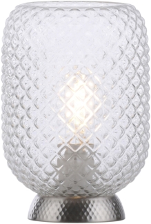 JUST LIGHT Tischleuchte 14906-55 stahl, E27