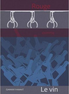 Garnier Thiebaut Geschirrtuch Rouge comme le vin tricolore von Garnier Thiebaut