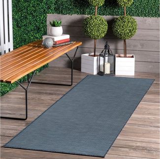 Jimri Outdoorteppich Key West, Rund, Outdoor Teppich Balkonteppich Terassenteppich