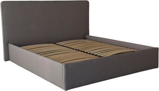 COLLECTION AB Polsterbett Romo erhältlich in der Breite 180x200 cm, 3 Varianten: Rahmen, Lattenrost oder Komplett-Set mit King-Matratze