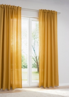 LYSEL® Vorhang Zugbandschal Cayley, (1 St), transparent, HxB 175x135 cm