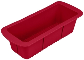 Silikon Kastenform Königskuchenform Rot Haushalt International Art. 18077