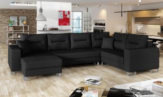 Wohnideebilder Dorado Schwarz Ecksofas & Eckcouches Dr25