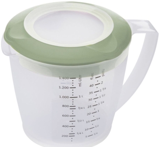 Westmark Rührbecher mit Deckel Helena 1,4 L mint-grün