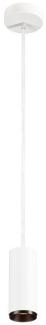 SLV 1004150 NUMINOS PD PHASE S LED Pendelleuchte weiß 2700K 24°
