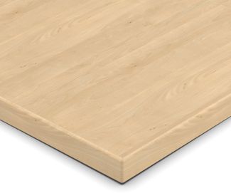 Dekor Spanplatte 19mm Tischplatte Mandal Ahorn natur H3840 ST9 mit ABS Kante Umleimer - Größe 60 x 80 cm - Höhe 1,9 cm - Farbe Mandal Ahorn Natur