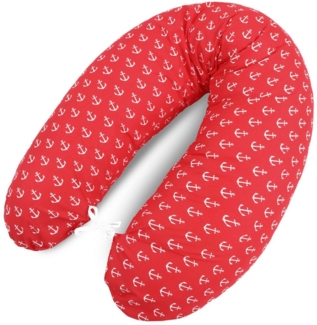 Amilian Stillkissen XXL 170 cm - Schwangerschaftskissen & Seitenschläferkissen mit Bezug, - Lagerungskissen - Nursing Pillow - Pregnancy Pillow, mit Füllung, Schlafkissen für Seitenlage - Körperkissen
