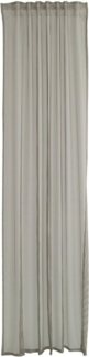 Schlaufen Vorhang Neta beige/silber 140x245 Wohnzimmer Schlafzimmer Kinderzimmer
