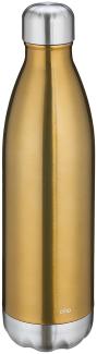 Cilio Elegante Isolier-Trinkflasche 750 ml gold